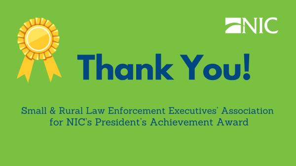 NIC's President Achievement Award