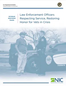 publication cover image for Law Enforcement Officers Respecting Service, Restoring Honor for Vets in Crisis