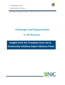 Challenges and Opportunities in Jail Reentry Cover image