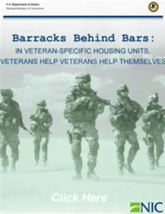 cover of Barracks Behind Bars publication