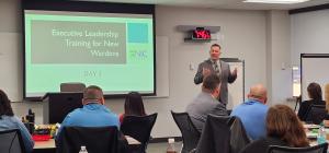 Executive Leadership for New Wardens training