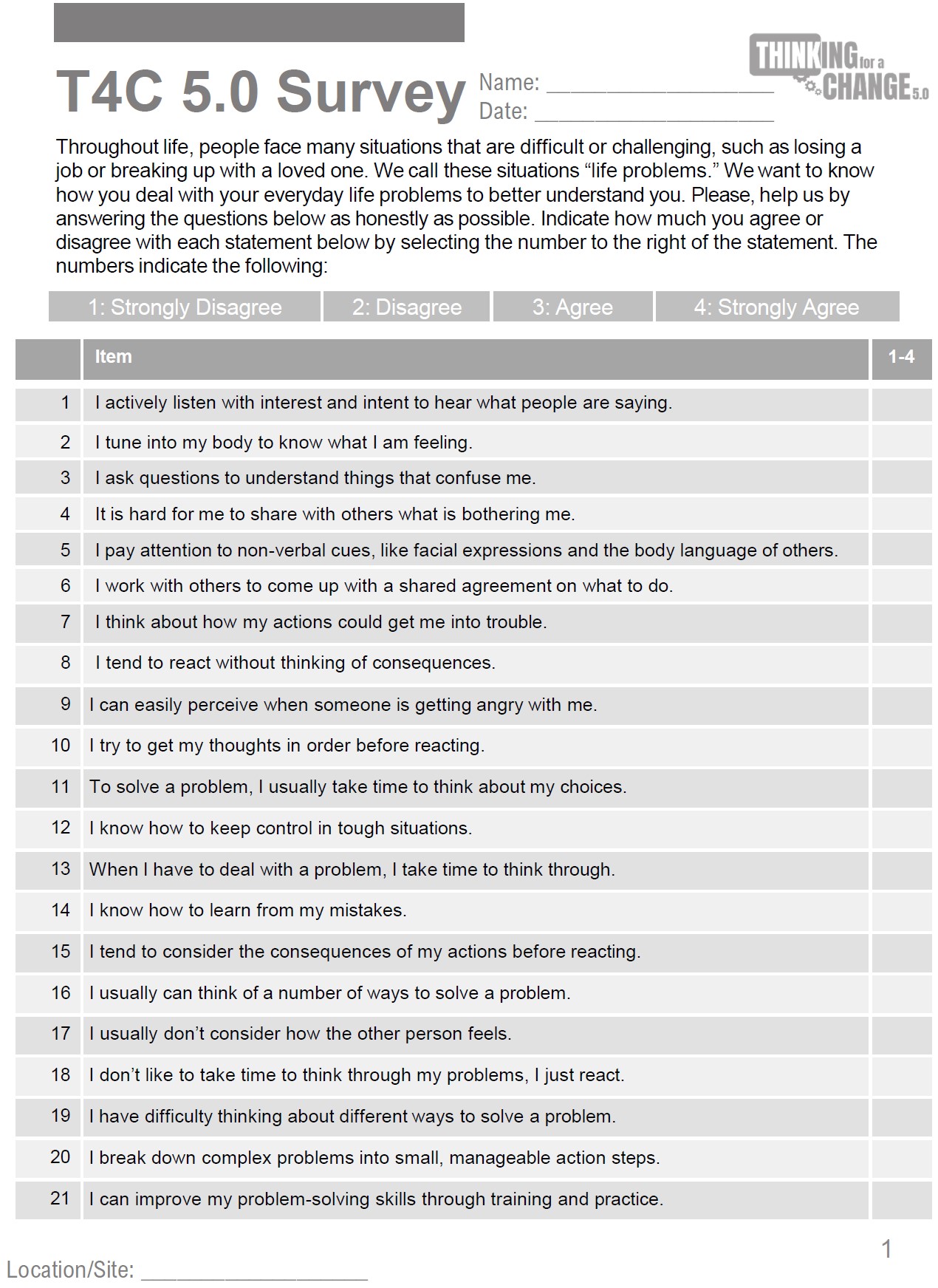 Evaluation Protocol Form preview