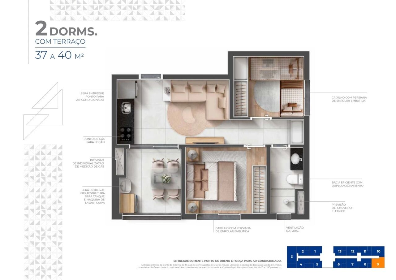 Apartamento para Venda - Vila Gustavo