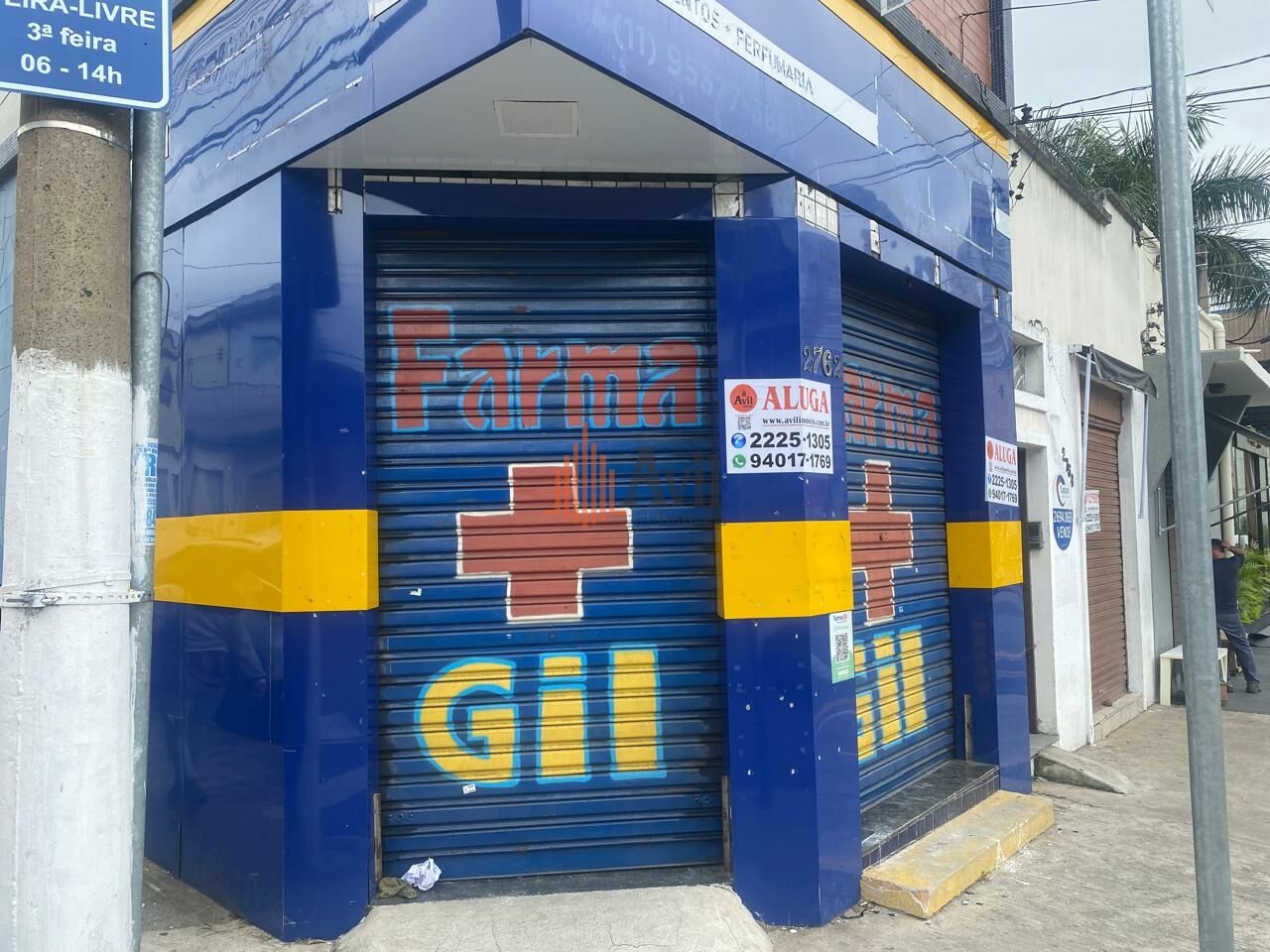 Salão para Locação - Vila Gomes Cardim