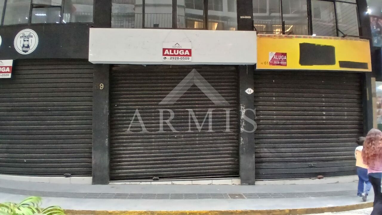 Loja de 60m² disponível para locação na República.