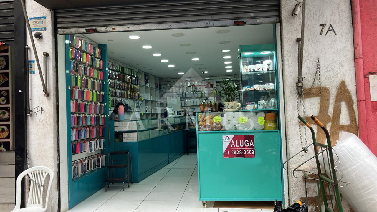 loja para alugar na rua 25 de Março