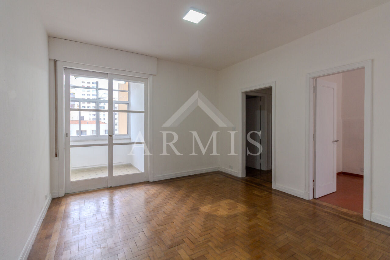 Apartamento de 75 m² com 2 dormitórios disponível para locação em Higienópolis.