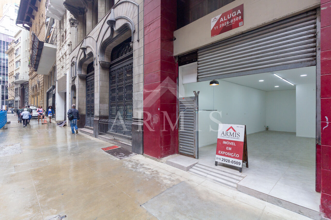 Loja de 31m² disponível para locação no centro de São Paulo!