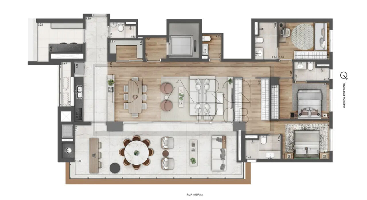 Apartamento para Venda - Brooklin Paulista