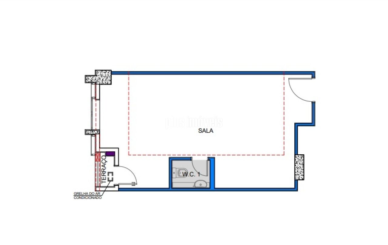 Sala-Conjunto, 40 m² - Foto 19