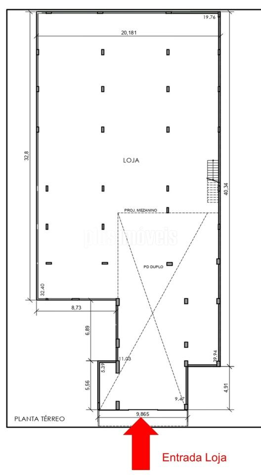 Loja-Salão à venda, 1329m² - Foto 2
