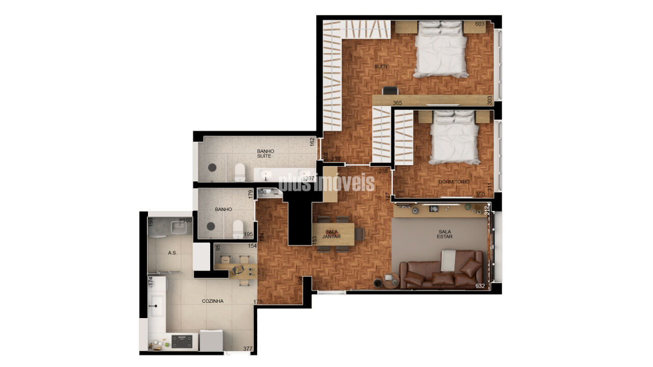Apartamento, 2 quartos, 121 m² - Foto 3