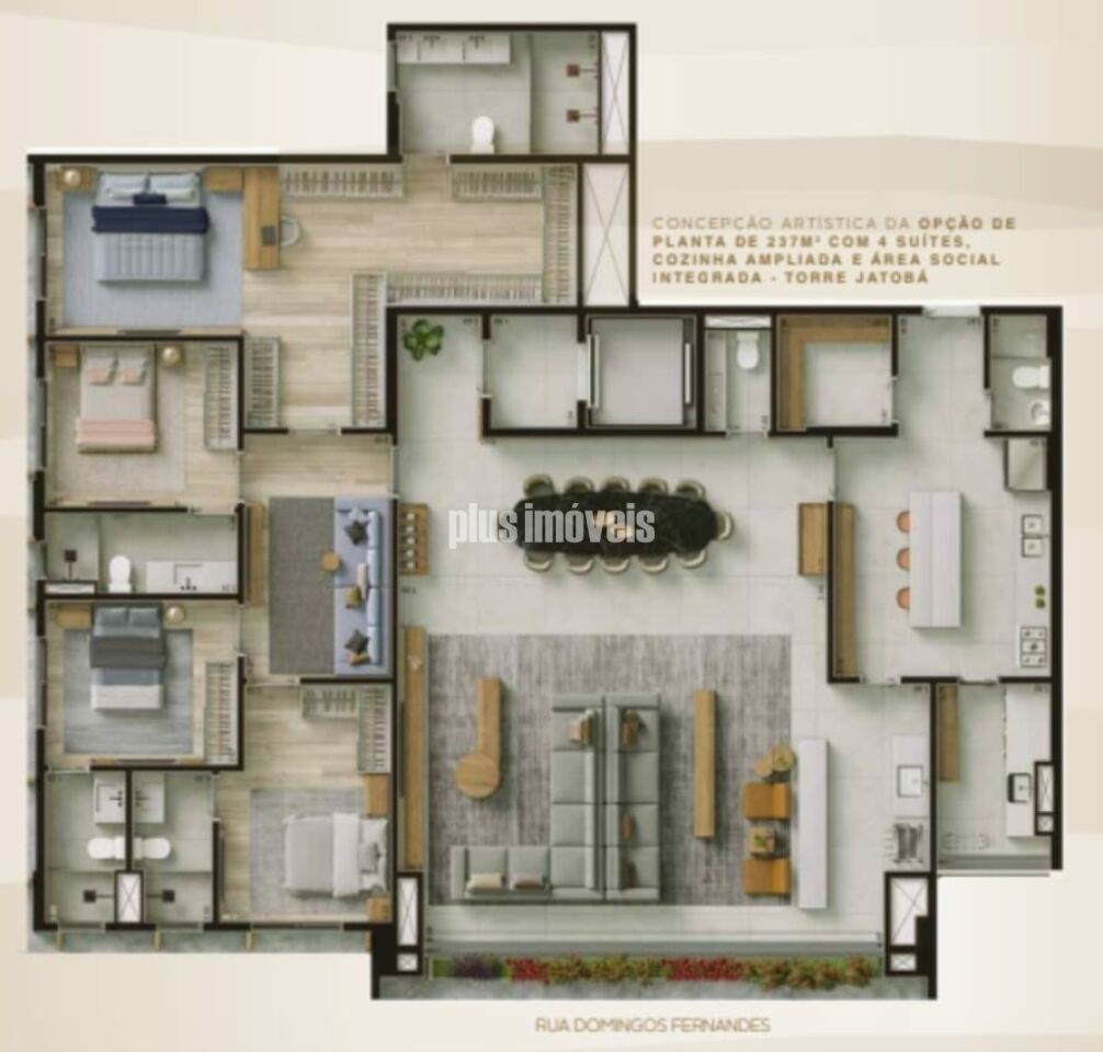 Apartamento, 4 quartos, 237 m² - Foto 4