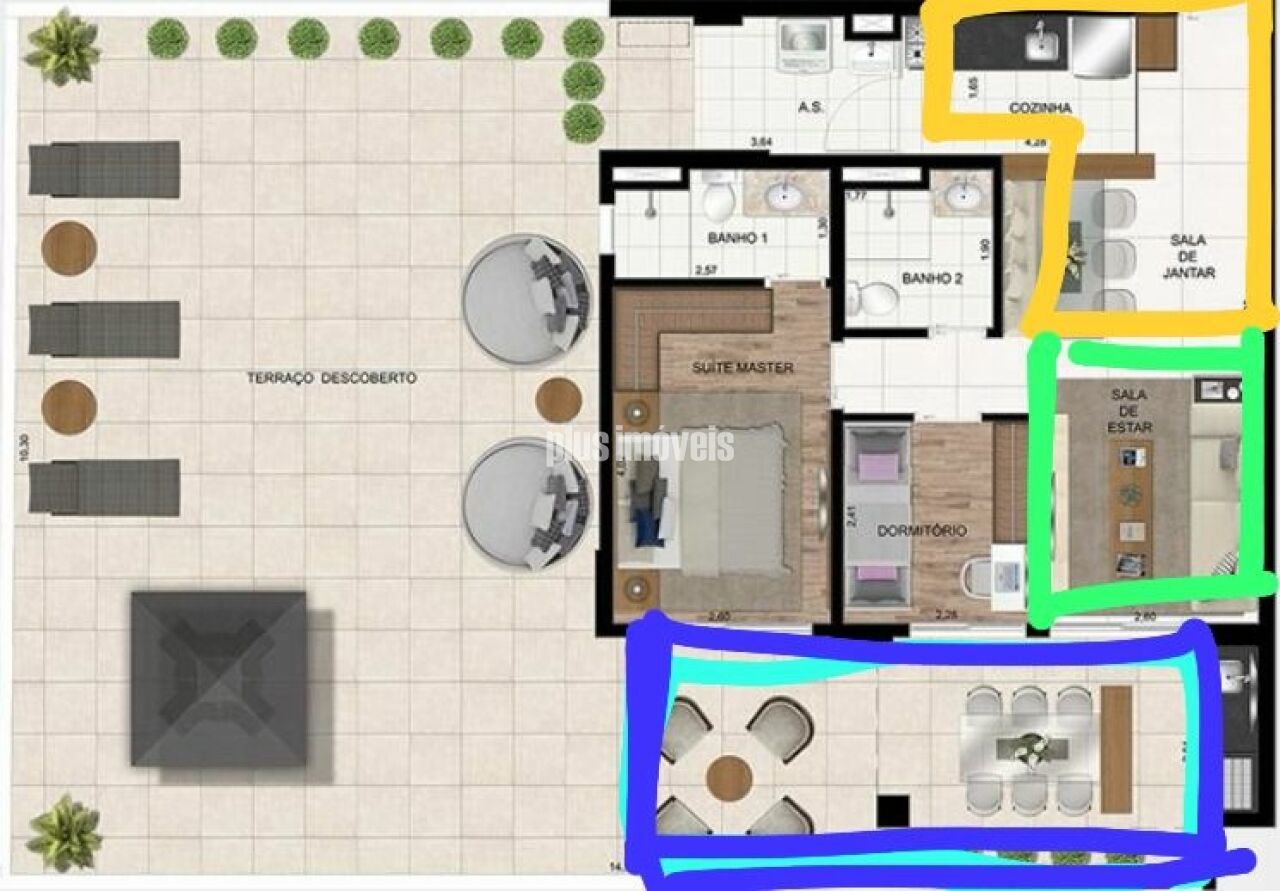 Apartamento, 2 quartos, 161 m² - Foto 34