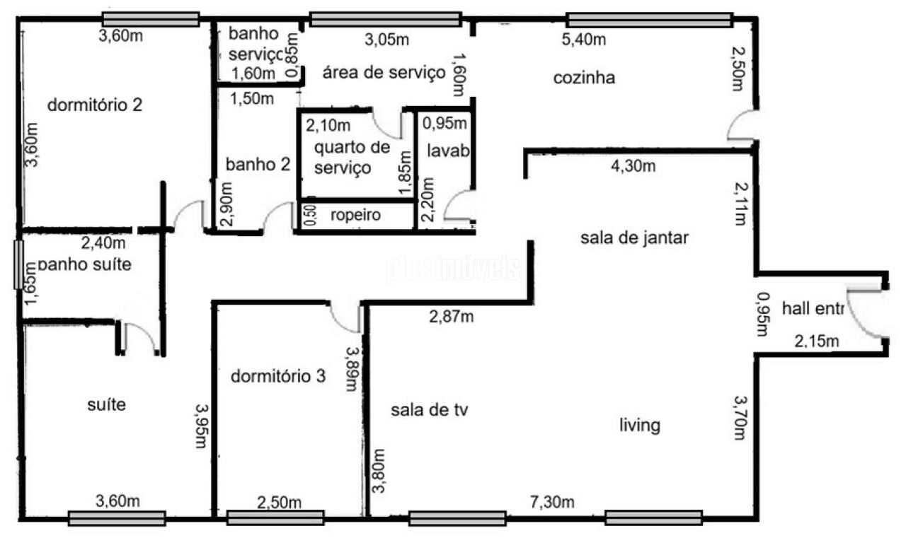 Apartamento, 3 quartos, 145 m² - Foto 46