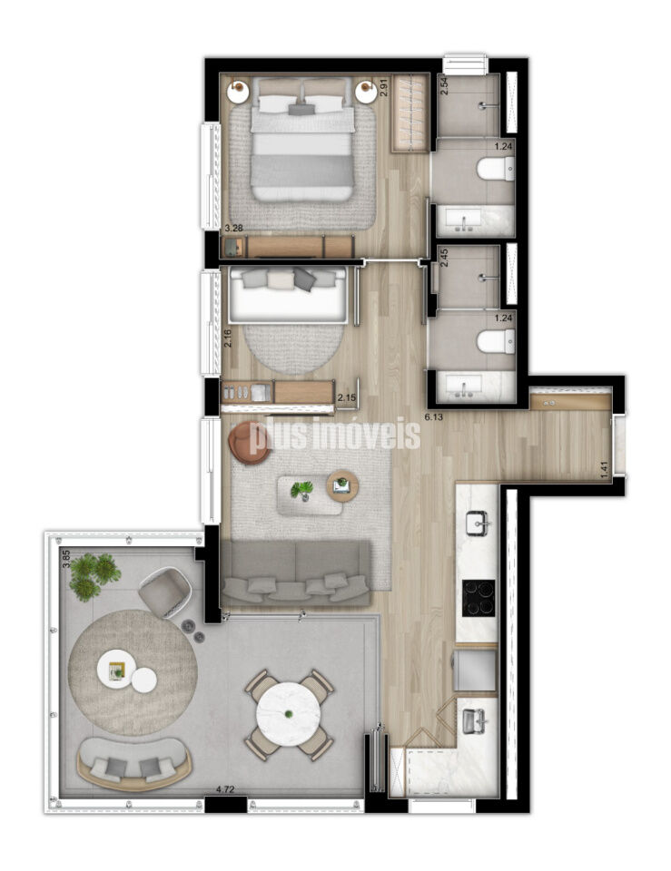 Apartamento, 2 quartos, 72 m² - Foto 18