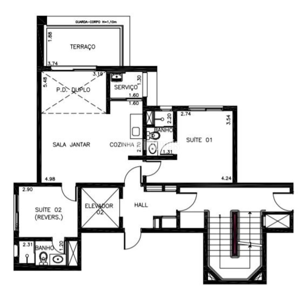 Apartamento, 2 quartos, 70 m² - Foto 29