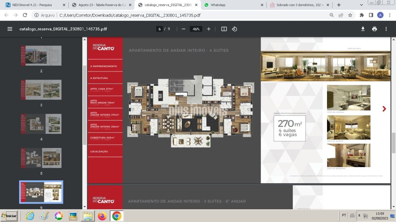 Apartamento à venda com 4 quartos, 270m² - Foto 7