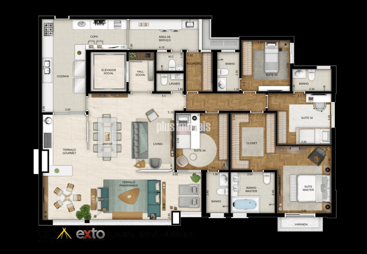 Apartamento, 4 quartos, 186 m² - Foto 26