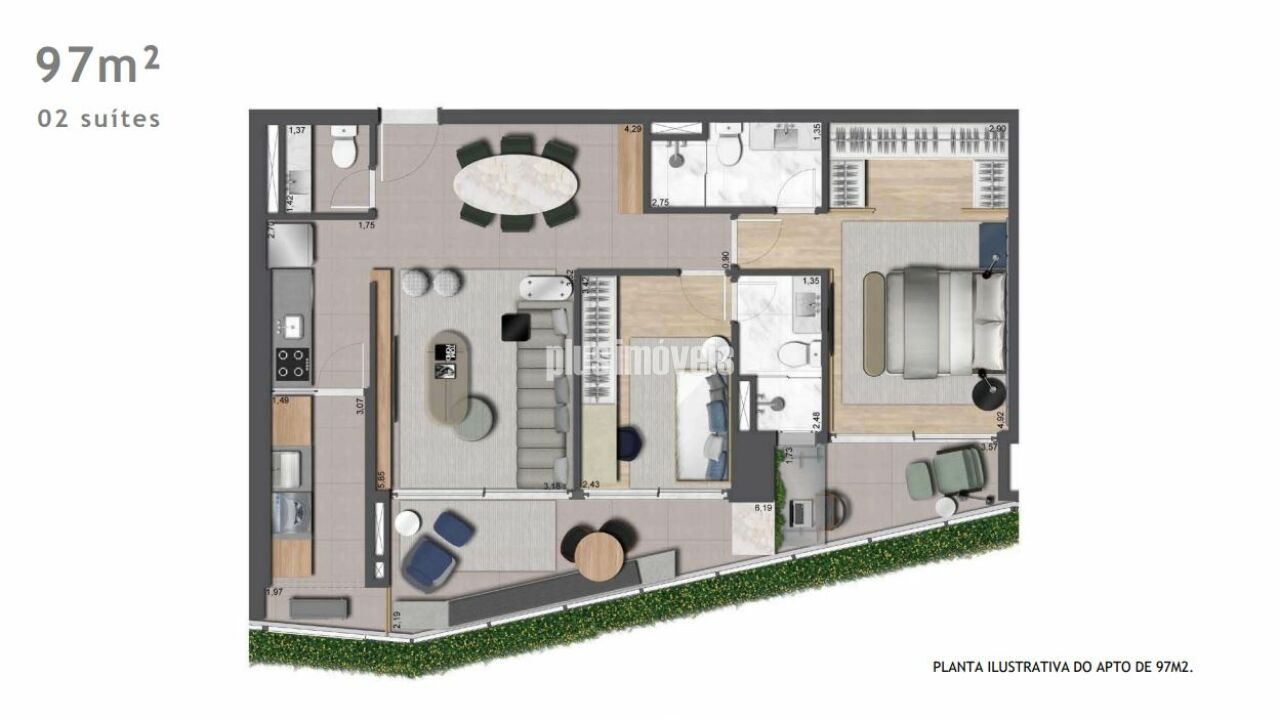 Apartamento, 2 quartos, 97 m² - Foto 25