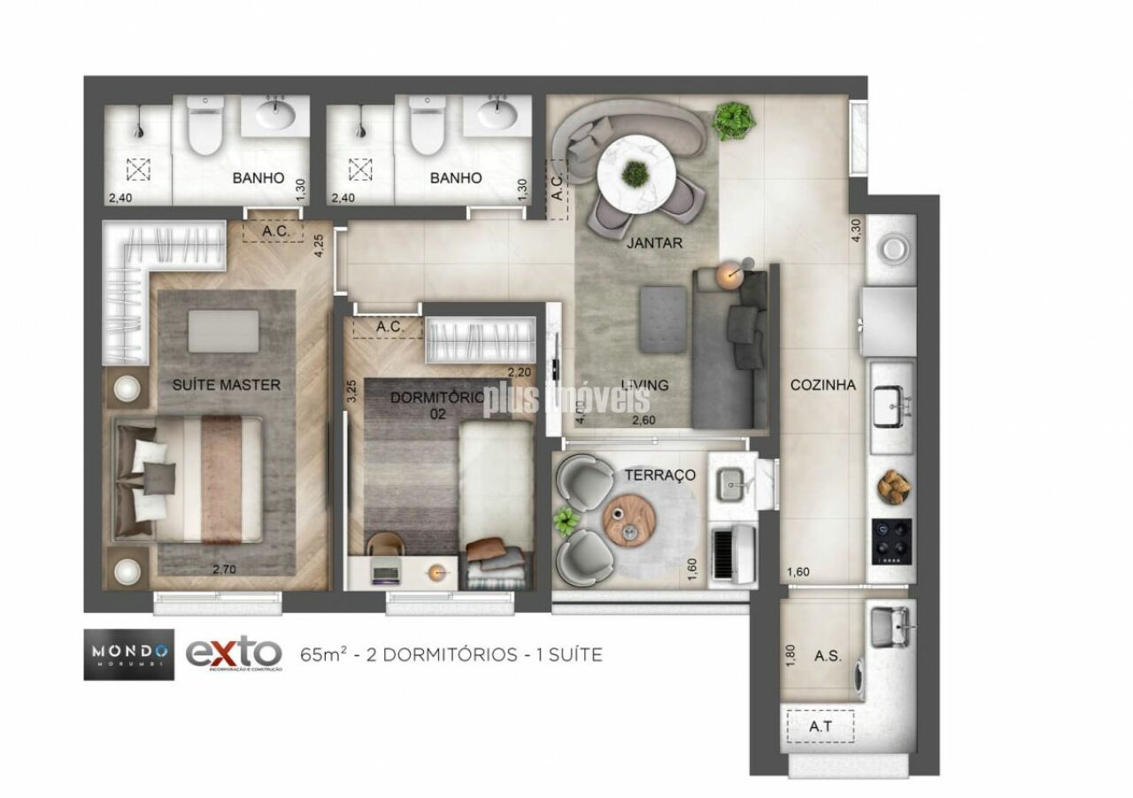 Apartamento, 3 quartos, 83 m² - Foto 19