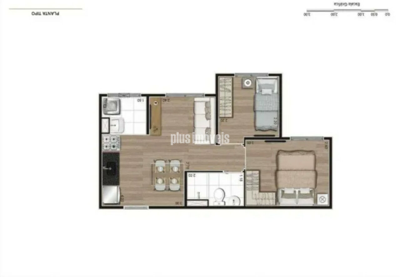 Apartamento, 2 quartos, 36 m² - Foto 7