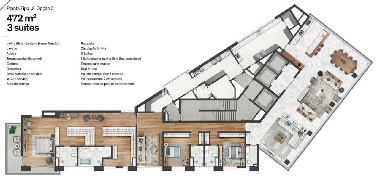 Apartamento, 4 quartos, 472 m² - Foto 13