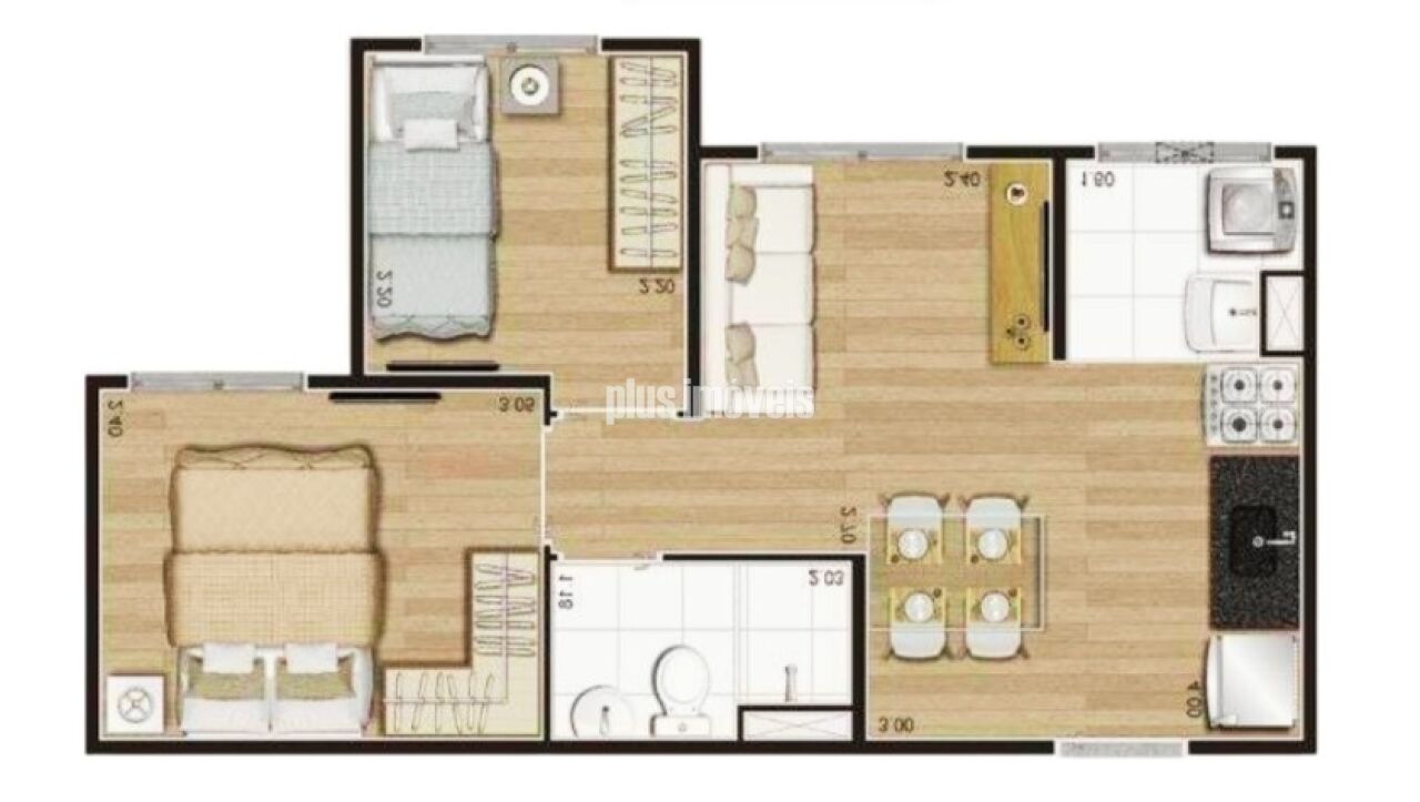 Apartamento, 2 quartos, 35 m² - Foto 24