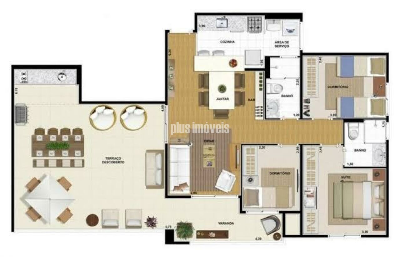 Apartamento, 3 quartos, 104 m² - Foto 11