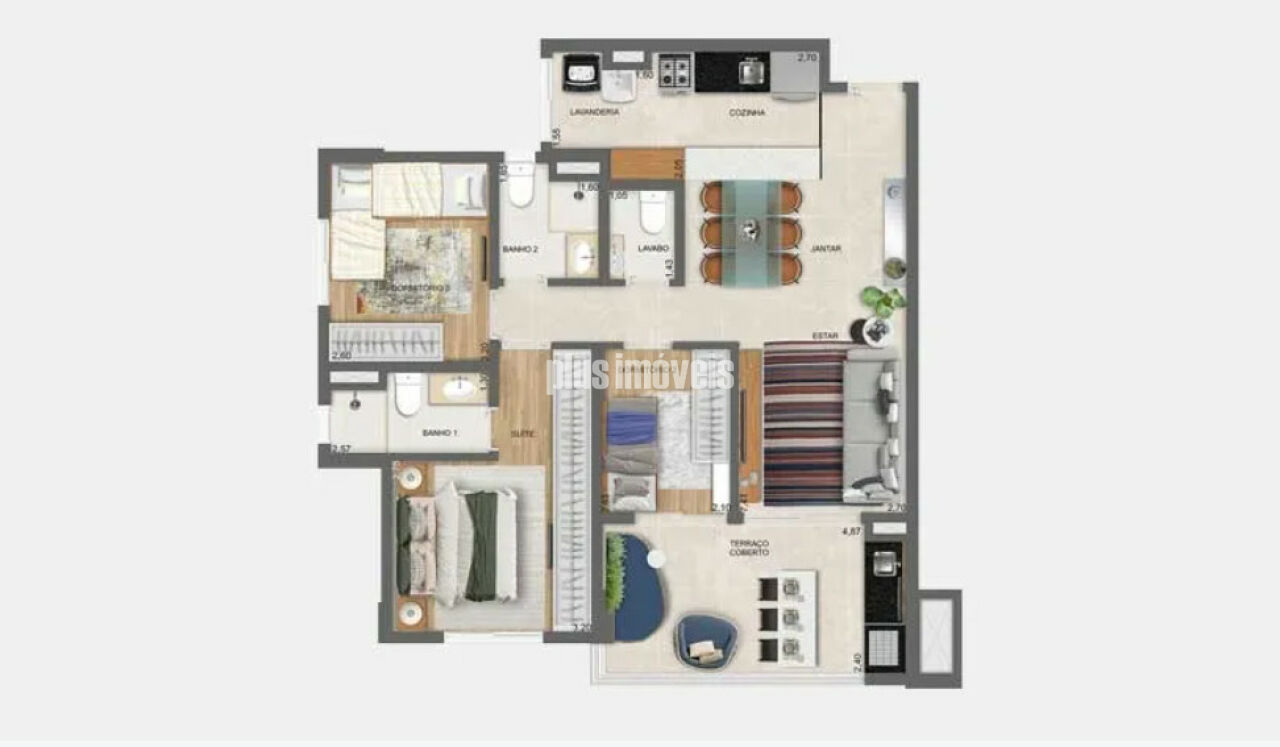 Apartamento, 3 quartos, 85 m² - Foto 13