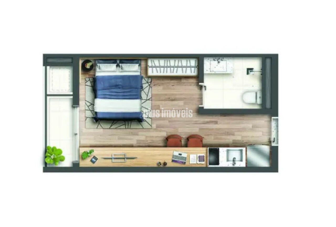 Apartamento, 1 quarto, 26 m² - Foto 16