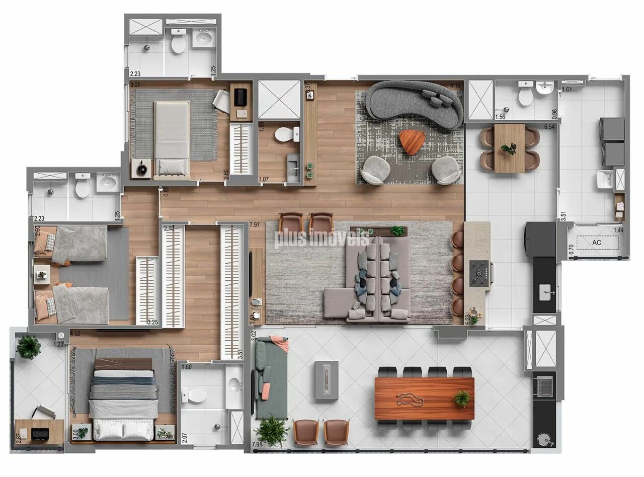 Apartamento, 3 quartos, 141 m² - Foto 15