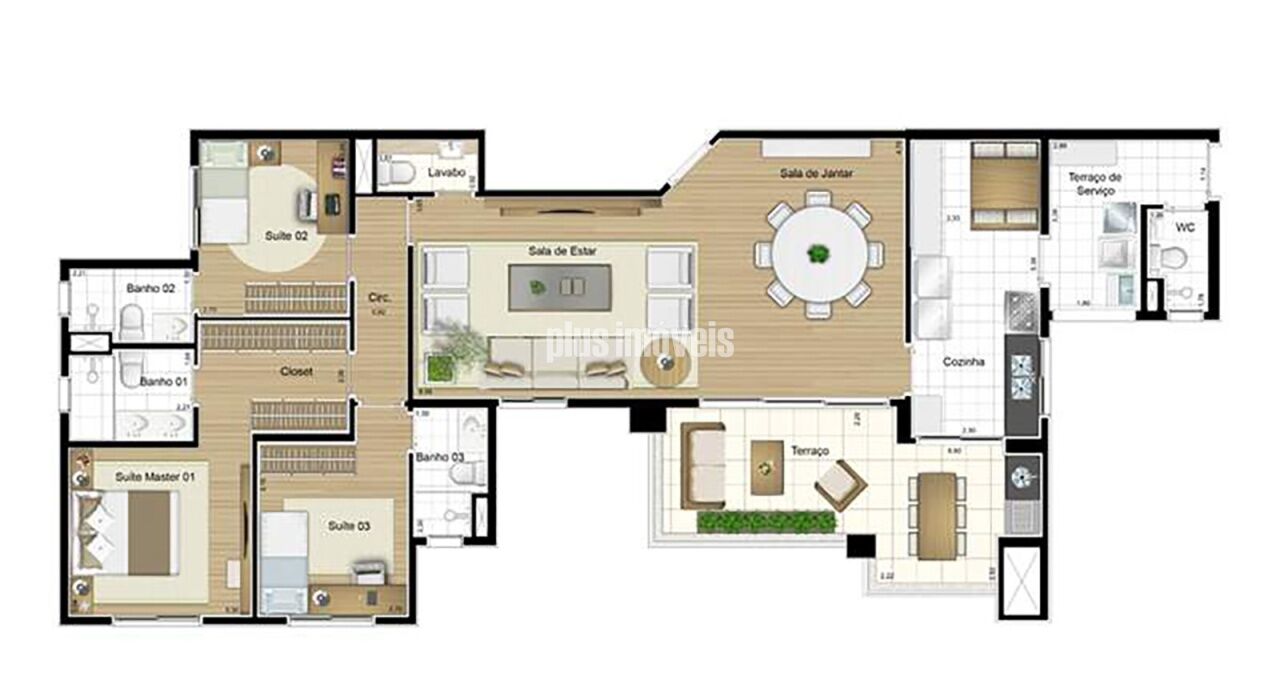 Apartamento, 3 quartos, 142 m² - Foto 15