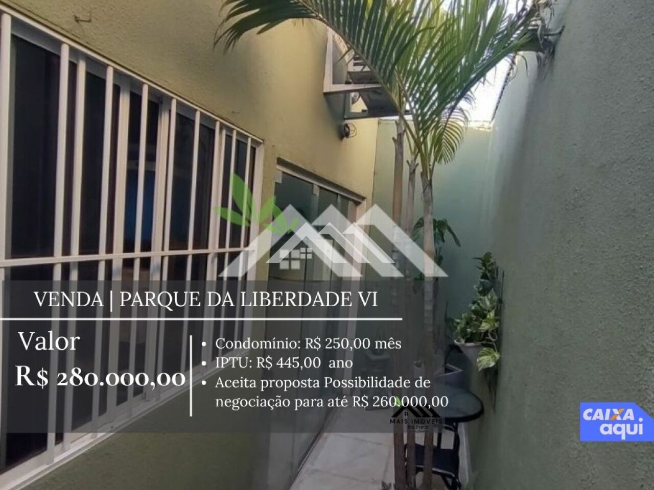 Condomínio para Venda - Condomínio Residencial Parque da Liberdade VI