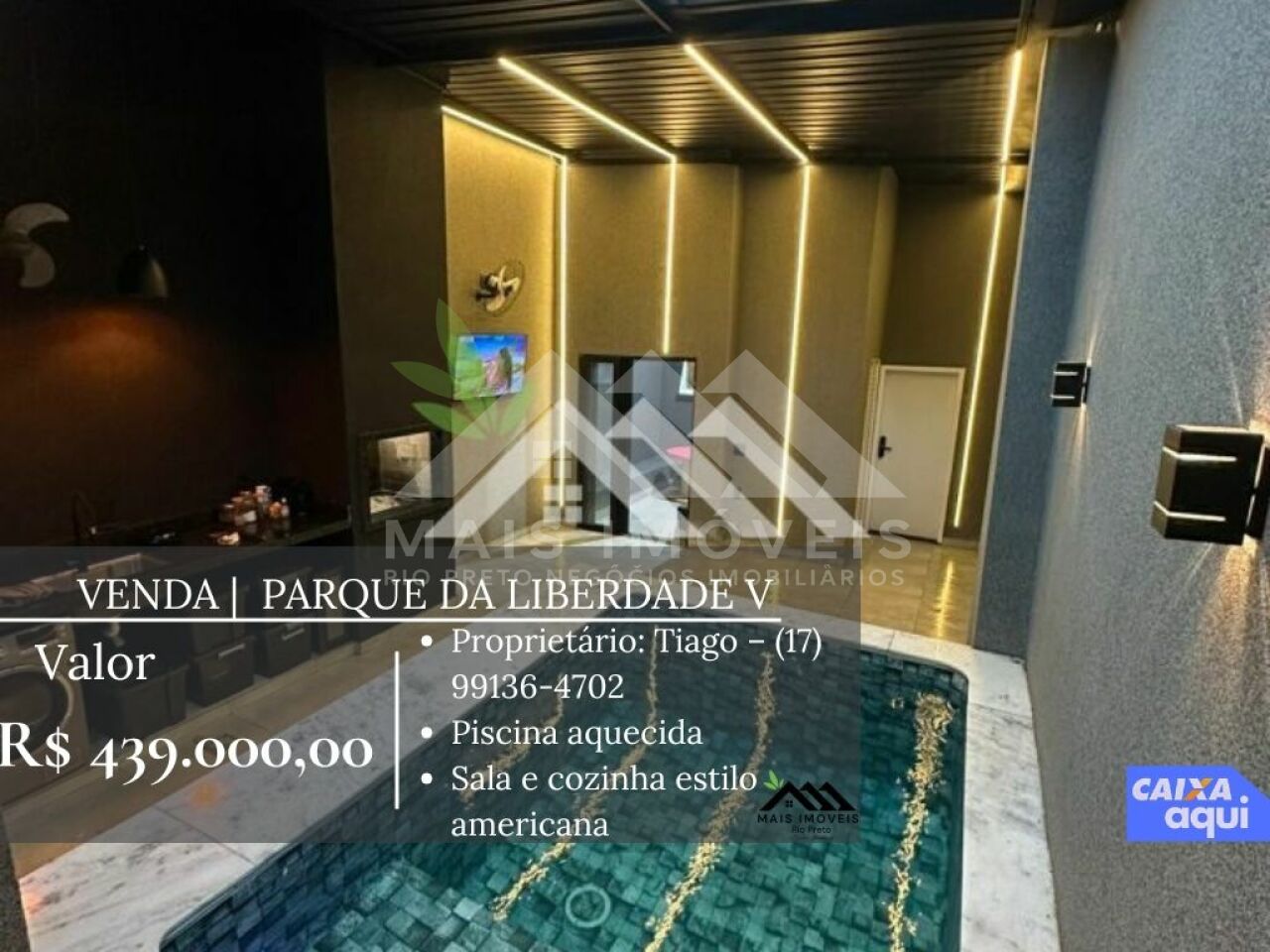 Casa Térrea para Venda - Condomínio Residencial Parque da Liberdade V