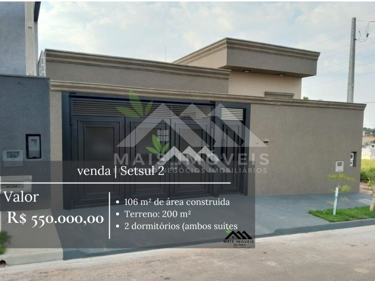 Casa Térrea para Venda - Residencial Setsul II
