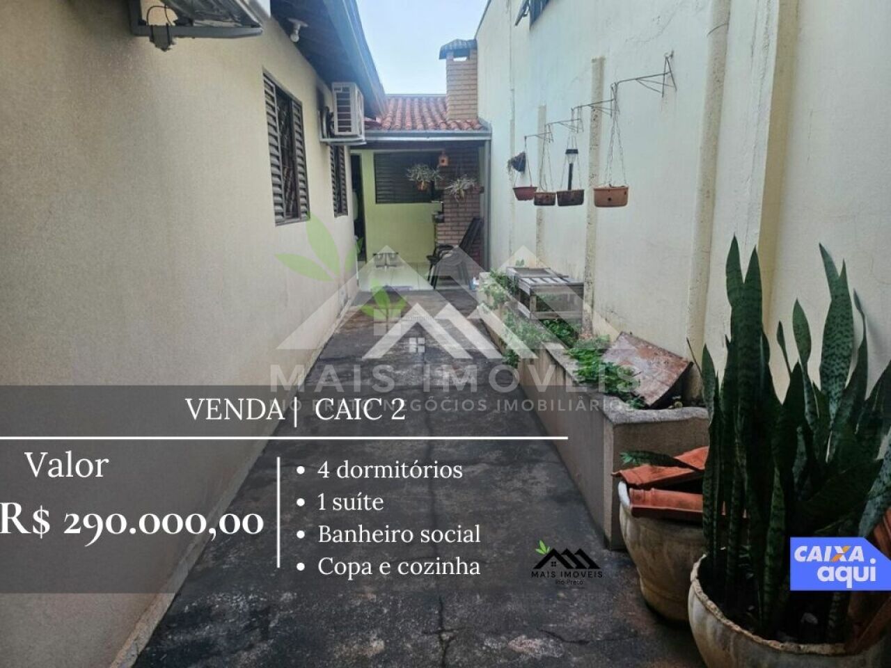 Casa Térrea para Venda - Conjunto Habitacional CAIC