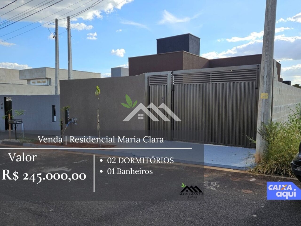 Casa Térrea para Venda - Residencial Maria Clara 2