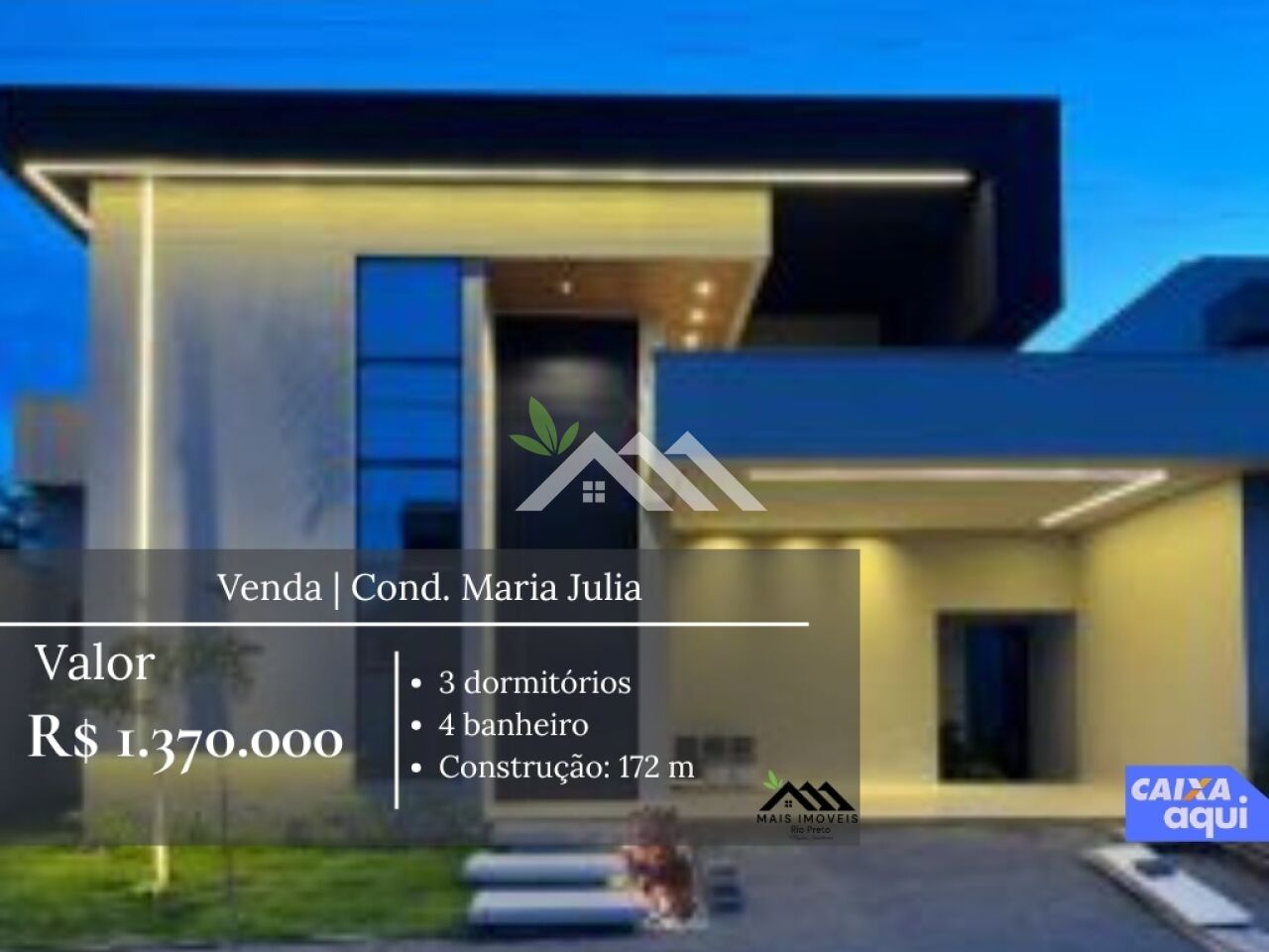 Condomínio para Venda - Residencial Maria Júlia