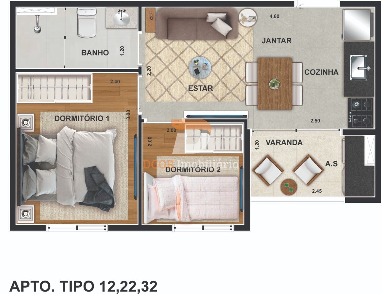 Apartamento para Venda - Centro