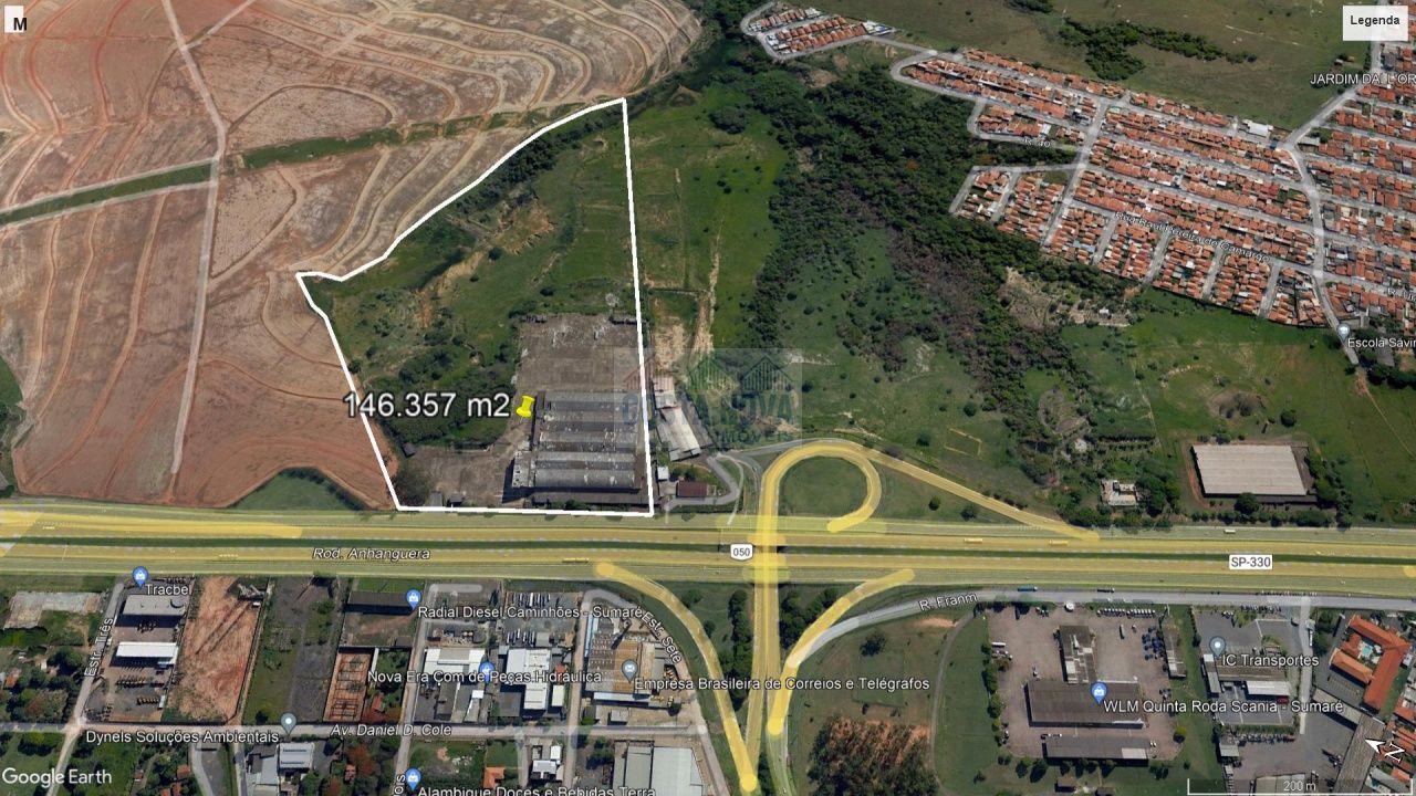 Area para Venda - Chácaras Reunidas Anhangüera Nova Veneza