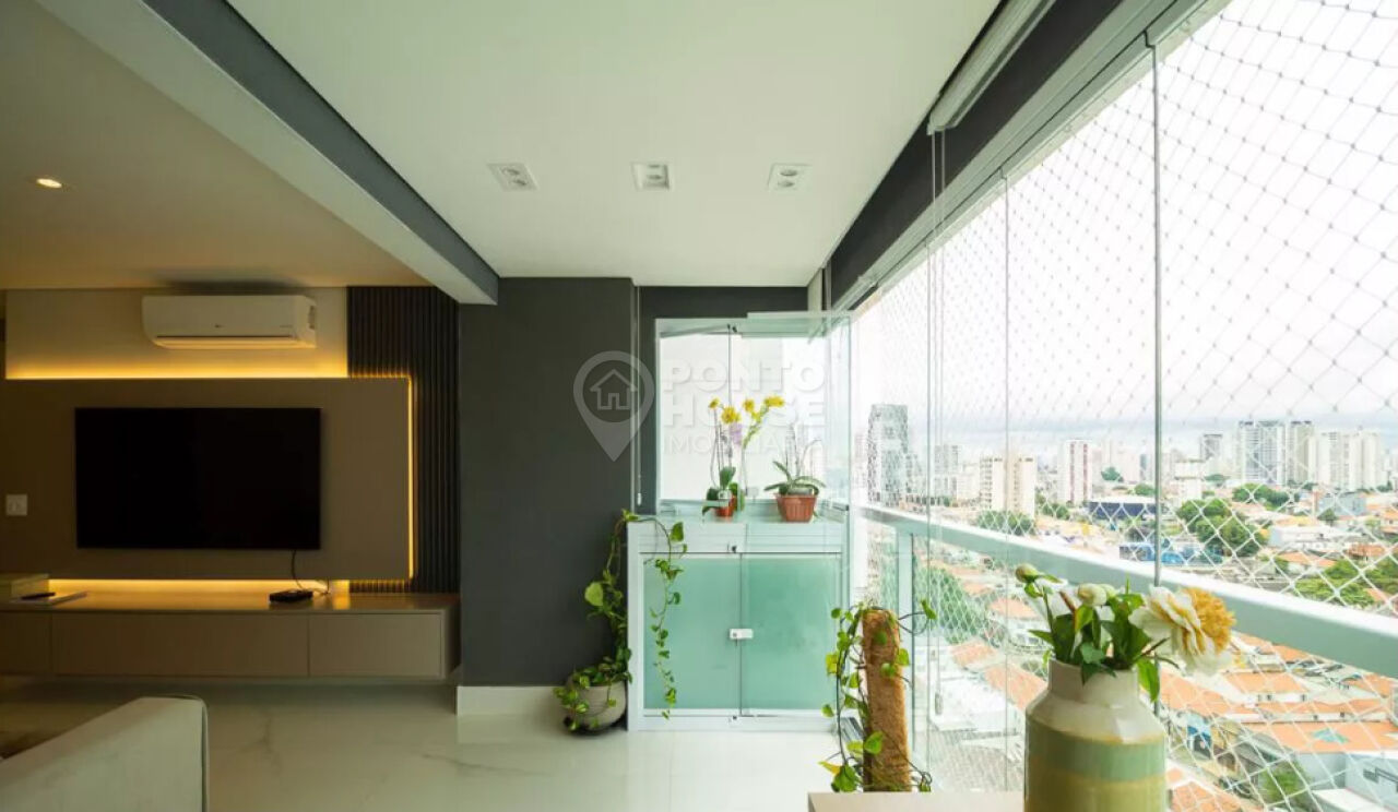 Apartamento 3 quartos, 2 suítes, varanda gourmet, porteira fechada no Ipiranga