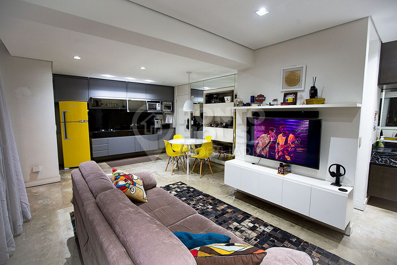 Apartamento, 54 m², 1 dormitório e living ampliado no Jardim da Saúde