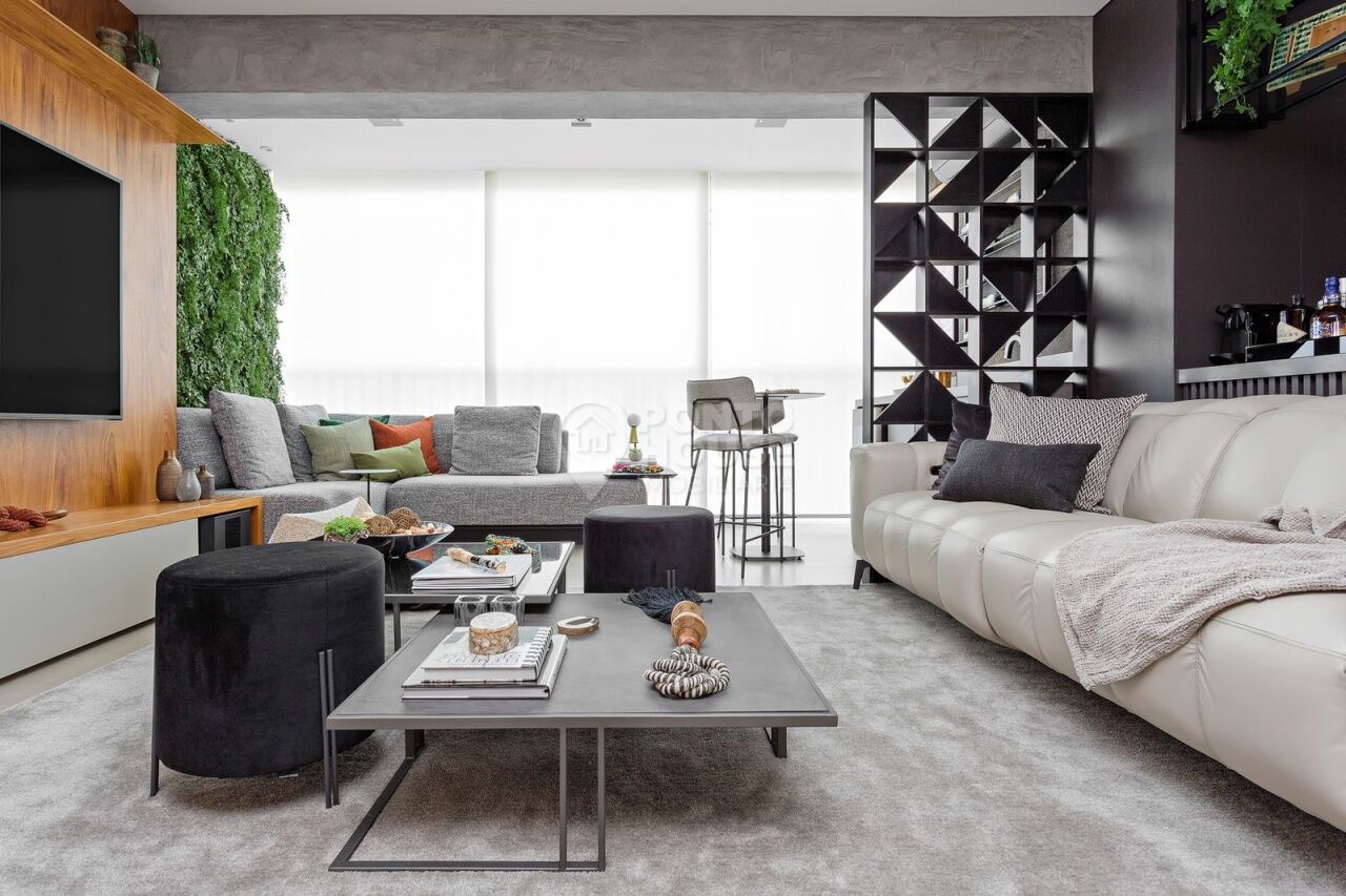Apartamento à venda no Brooklin com 2 suítes e living ampliado