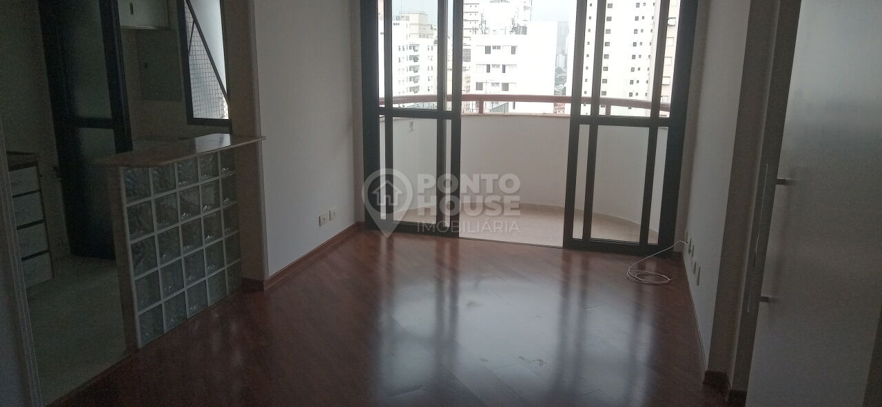 Apartamento à venda, 1 dormitório, 2 sacadas, vaga livre, bairro Brooklin