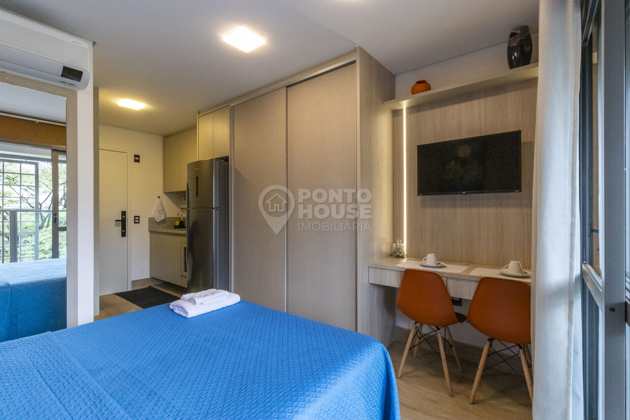 Flat para locação no Campo Belo de 24m², 1 dormitório e 1 banheiro