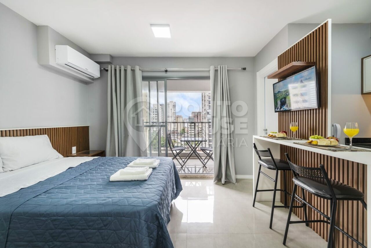 Studio à venda na Vila Mariana 28m², mobiliado, a 500 metros do metrô Ana Rosa 