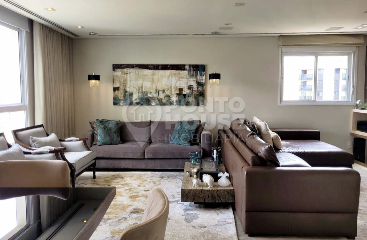 Apartamento à venda na Vila Clementino, 178 m², 3 suítes + lavabo e 4 vagas