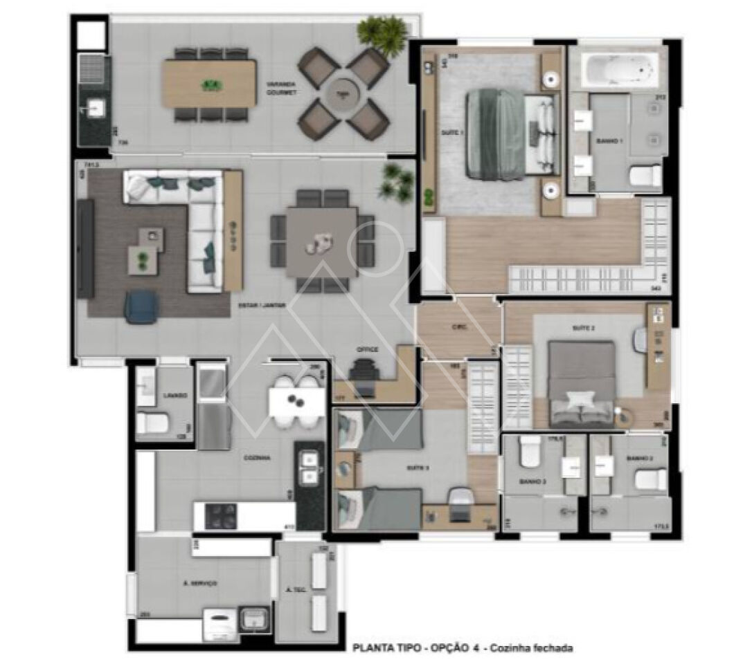 Apartamento, 3 quartos, 159 m² - Foto 21
