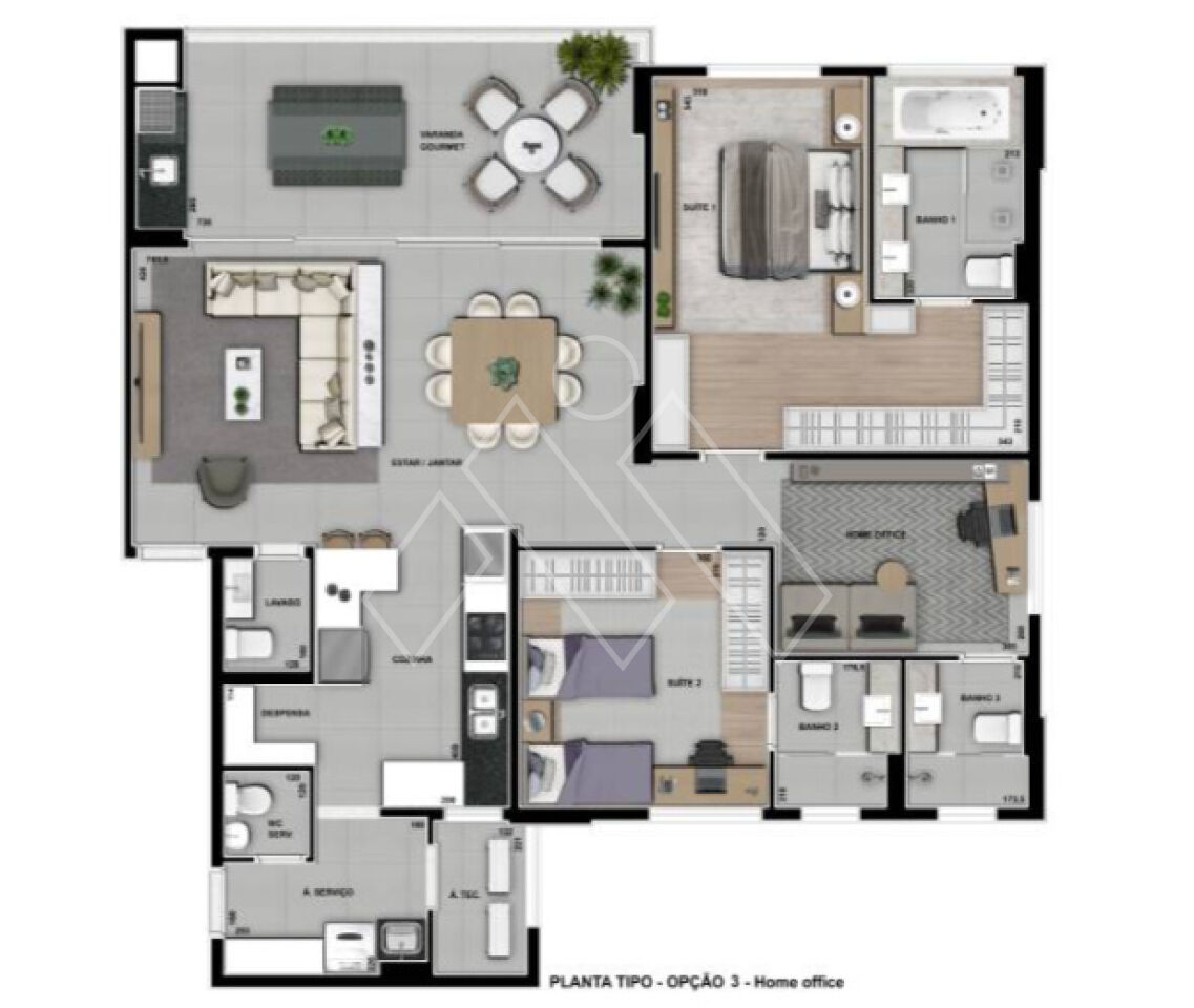 Apartamento, 3 quartos, 159 m² - Foto 22